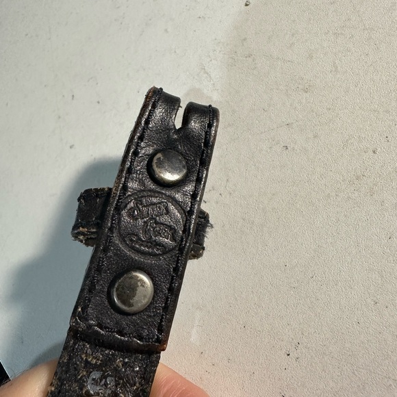 Leather kids belt - Picture 2 of 4